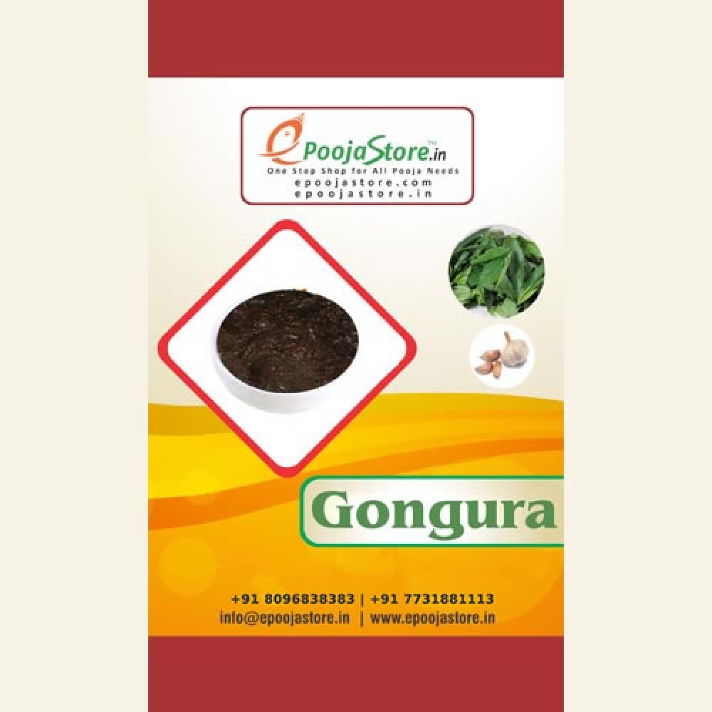 Gongura with Garlic (250 Grams) Gongura with Garlic (250 Grams)